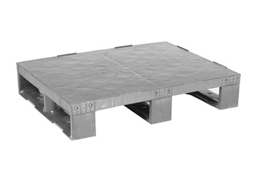 Plastic colored containers intended for the carriage of cargo