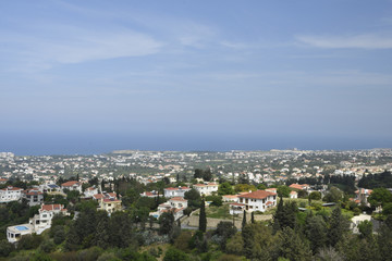 View to the North West over the Kyrenia town