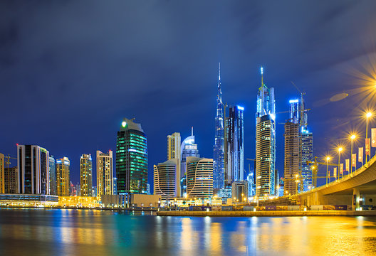 Dubai panorama skyline 5