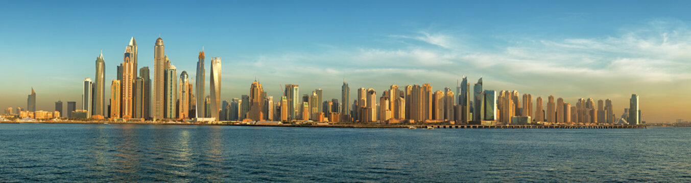 Dubai panorama skyline 1