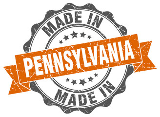 Fototapeta premium made in Pennsylvania round seal