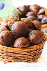 Kerala Unniyappam -Ghee fried rice sesame seed fritters