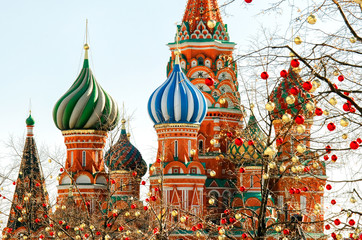 Moscow ,Russia,St Basil's cathedral