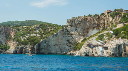 Fototapeta na wymiar Summer Vacation, Greece Ionian Islands 