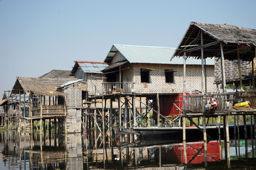 Wooden houses