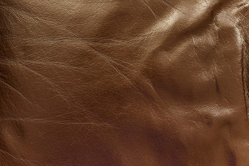brown leather background or texture