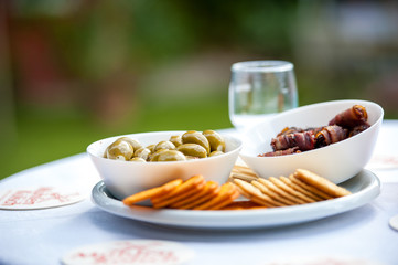 Olives, Dates and Crackers 1