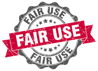 fair use stamp. sign. seal
