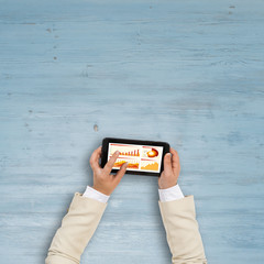 Using financial application