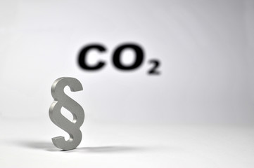 Kohlendioxid, Paragraph, CO2, Umweltrecht, Gesetz, Emissionrechte, Emissionshandel, Umweltschutz,...
