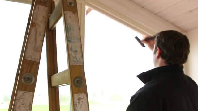 Scraping window