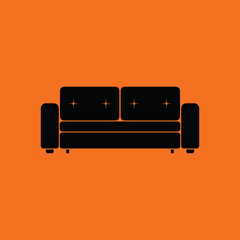 Home sofa icon