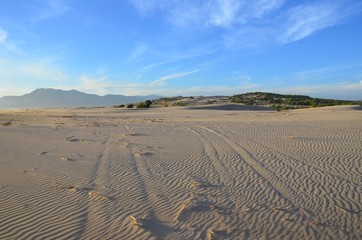 Plage de Patara en Turquie 