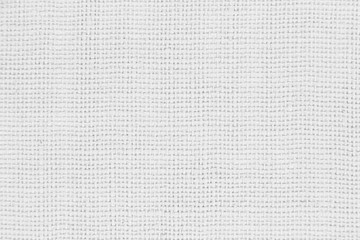 White sackcloth texture or background for your desig