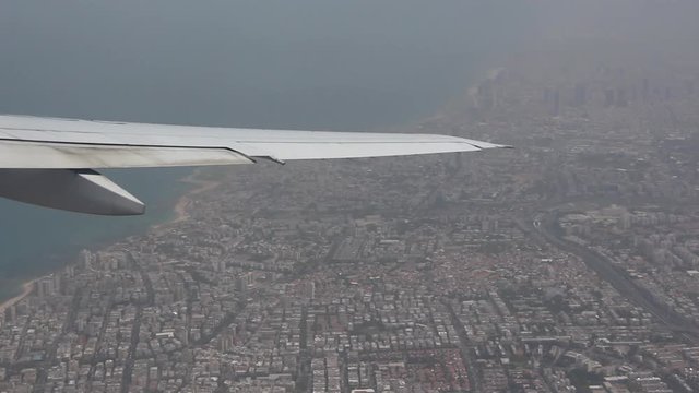 Flight over Tel-Aviv
