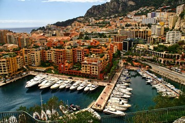 Monaco, Monte Carlo, Riviera, Mediterranean Sea,