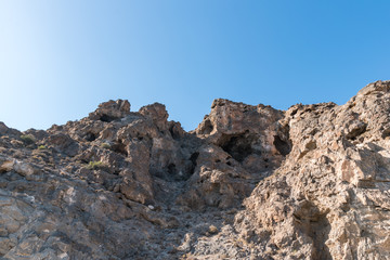 Fototapeta na wymiar desert landscape on a sunny day