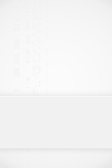 Obraz premium Modern abstract technology background with digital imprinted layout elements