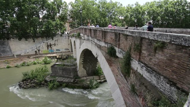 European pictorial stone bridge