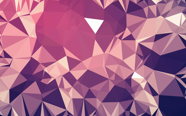 Abstract low poly background, geometry triangle