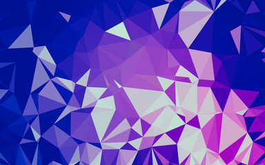 Abstract low poly background, geometry triangle