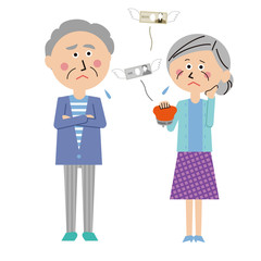 ポップな家族　シニア夫婦 金欠