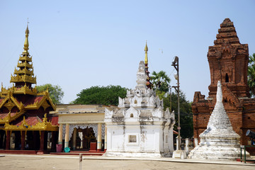 Fototapeta premium Inner yard of pagoda