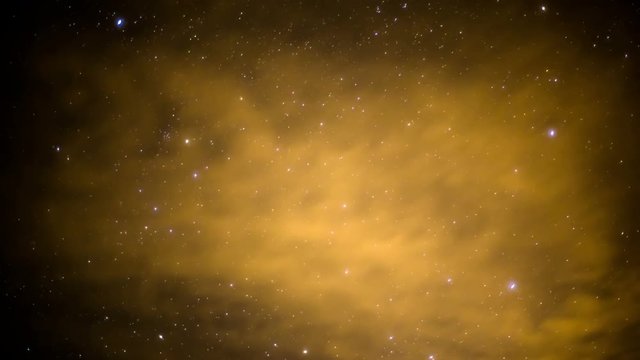 Milky Way Galaxy Spring Sky 55 Time Lapse Stars and Meteors