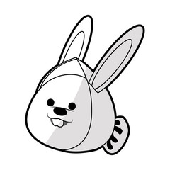 easter bunny  icon image vector illustration design 