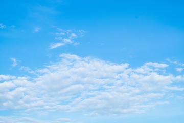 blue sky with clouds