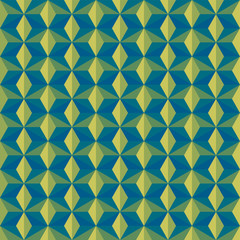 Abstract geometric graphic pattern green color tone background
