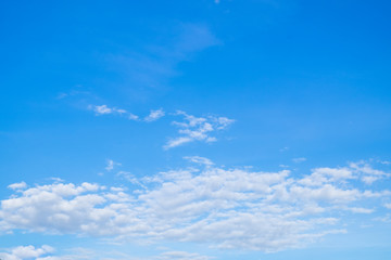 blue sky with clouds