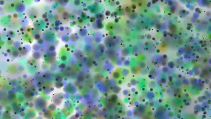 Beautiful colorful bokeh blurred background defocused dots