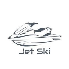 Logo jet ski, scooter