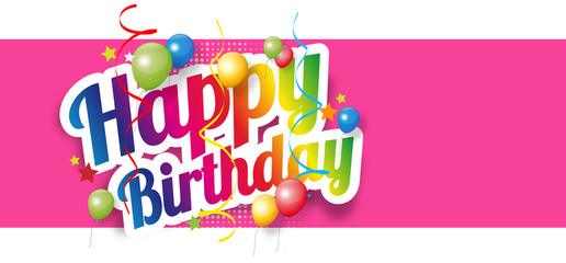 Fototapeta premium Happy birthday !
