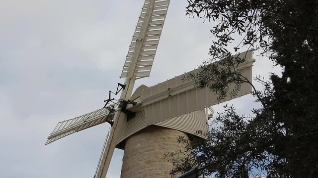 Old windmill in Jerusalem 