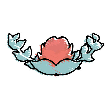 flower floral style decorative vector illustration eps 10