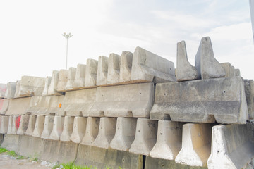 Barrier concrete