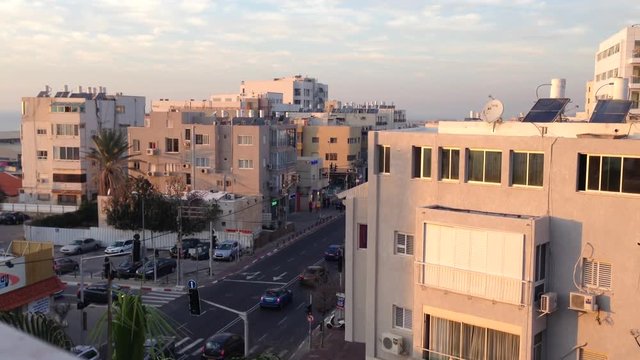 view from the roofs of tel aviv