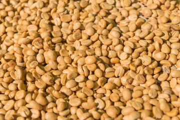 Coffee beans background