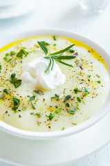 cauliflower and potato soup