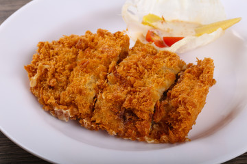 Crispy Pork with cheese