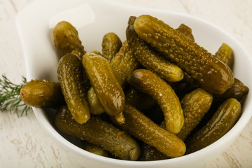 Picled cucumbers