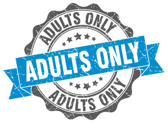 Fototapeta premium adults only stamp. sign. seal