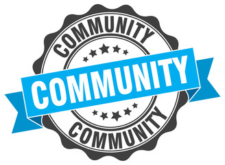 community stamp. sign. seal
