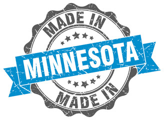 made in Minnesota round seal