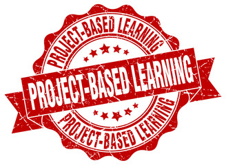 Obraz premium project-based learning stamp. sign. seal