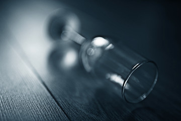 glass alcohol background blur concept