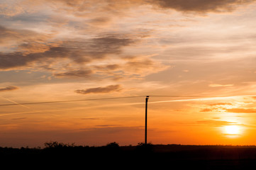 telecommunication wire connection for long distance calls