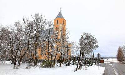 Fototapeta na wymiar Saint Stanslaus bishop church,Riese